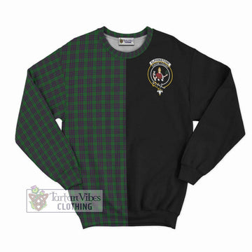 Elphinstone Tartan Sweatshirt with Family Crest and Half Of Me Style