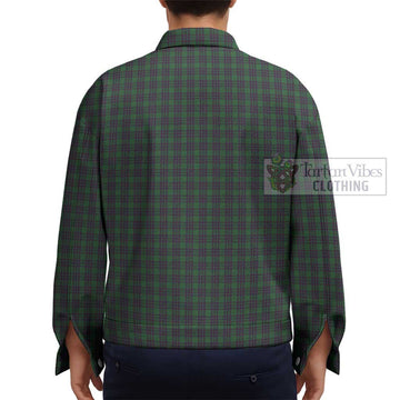 Elphinstone Tartan Unisex Lapel Cotton Jacket