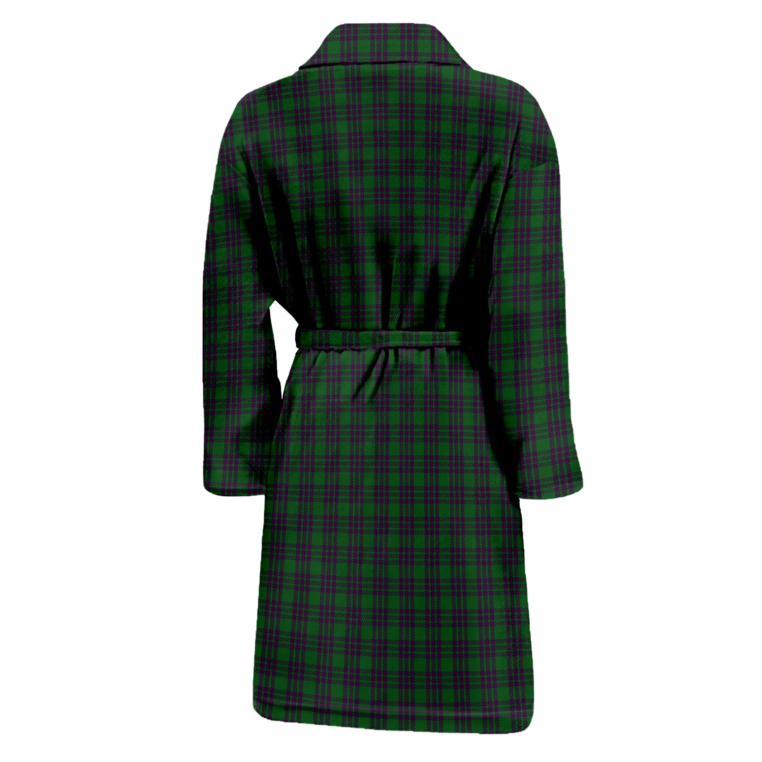 Elphinstone Tartan Bathrobe with Family Crest - Tartan Vibes Clothing