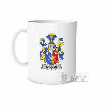 English Irish Clan Coat of Arms Ceramic Mug