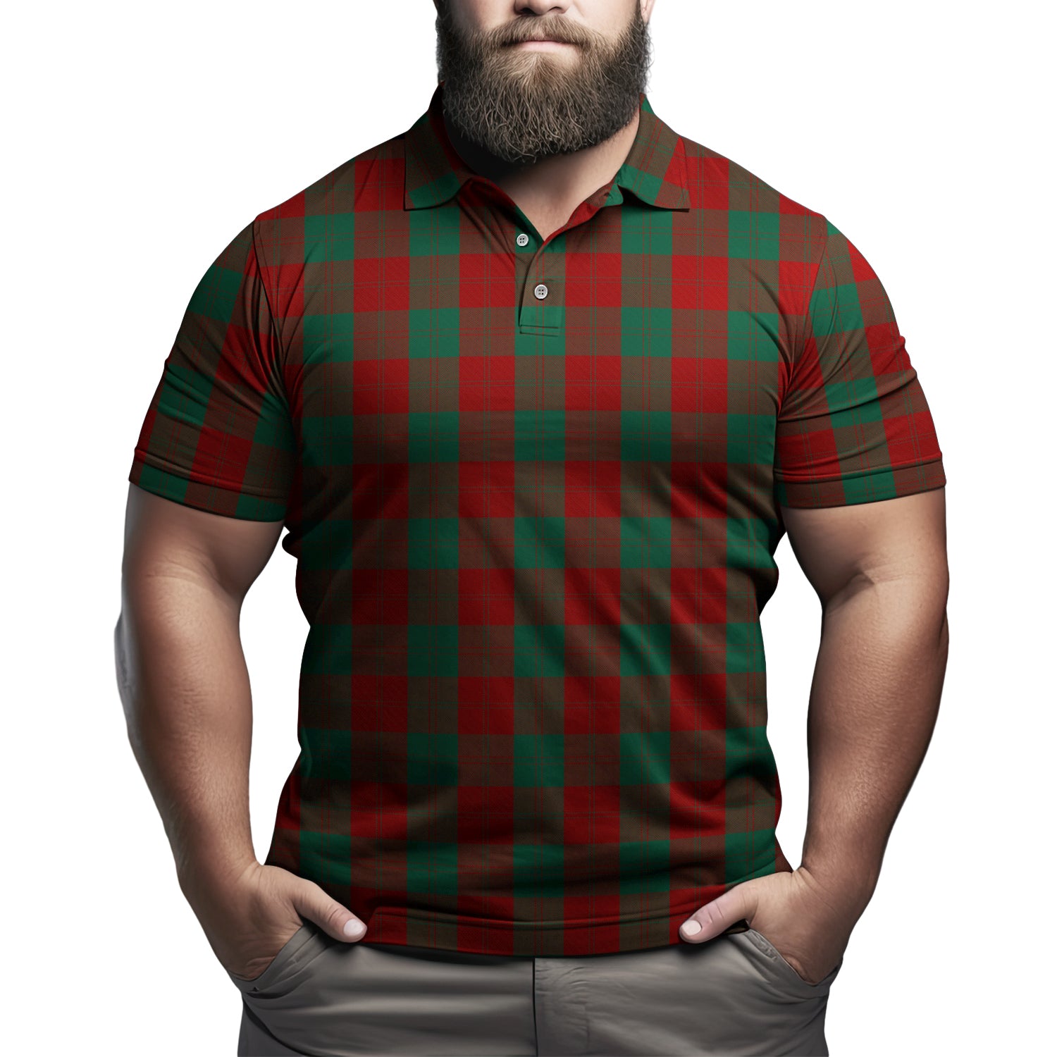 Erskine Tartan Mens Polo Shirt Kid - Tartan Vibes Clothing