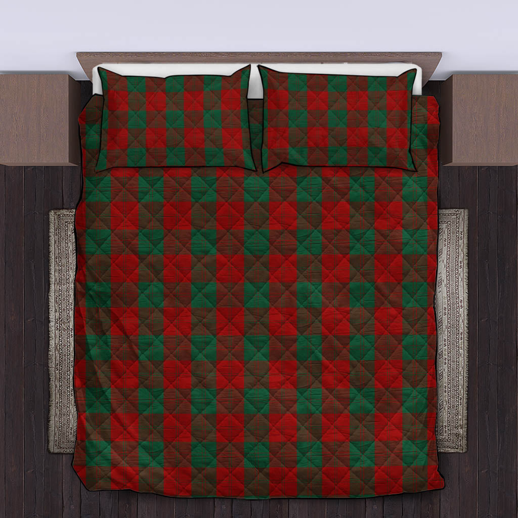 Erskine Tartan Quilt Bed Set King - Tartan Vibes Clothing