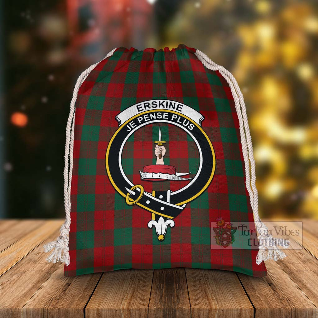 Tartan Vibes Clothing Erskine Tartan Christmas Santa's Bag with Family Crest