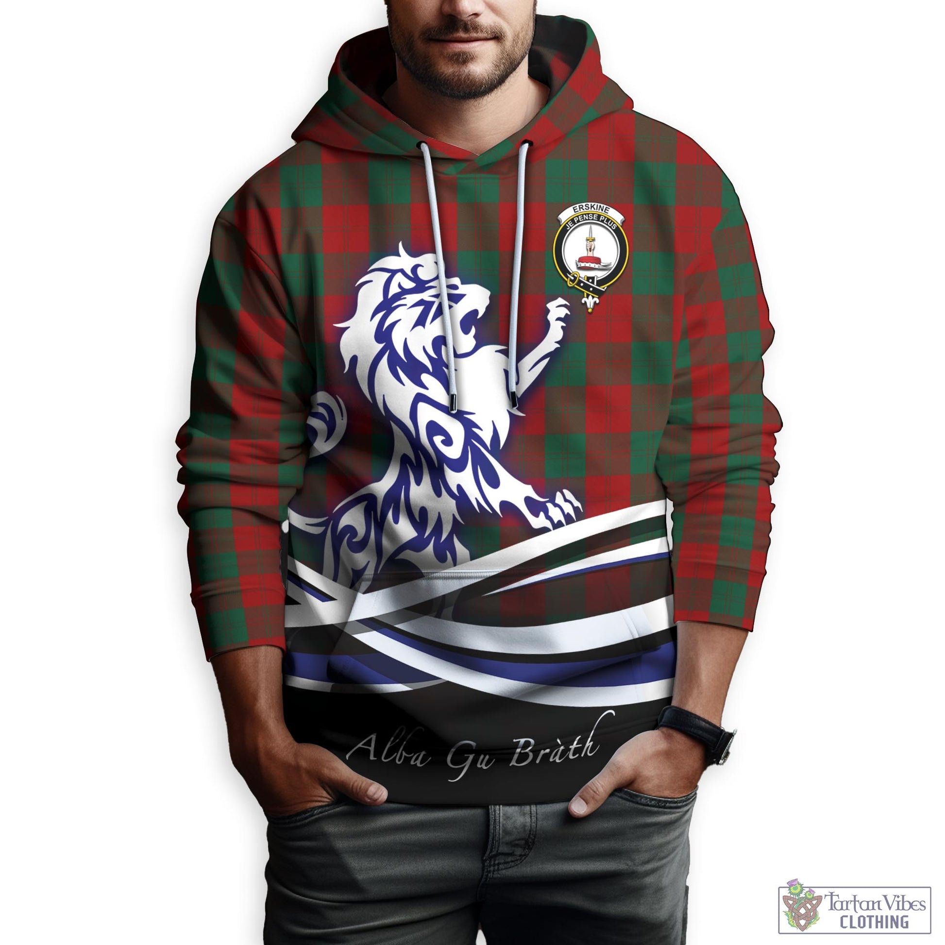 erskine-tartan-hoodie-with-alba-gu-brath-regal-lion-emblem