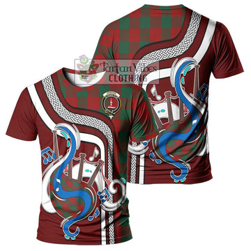 Erskine Tartan T-Shirt with Epic Bagpipe Style