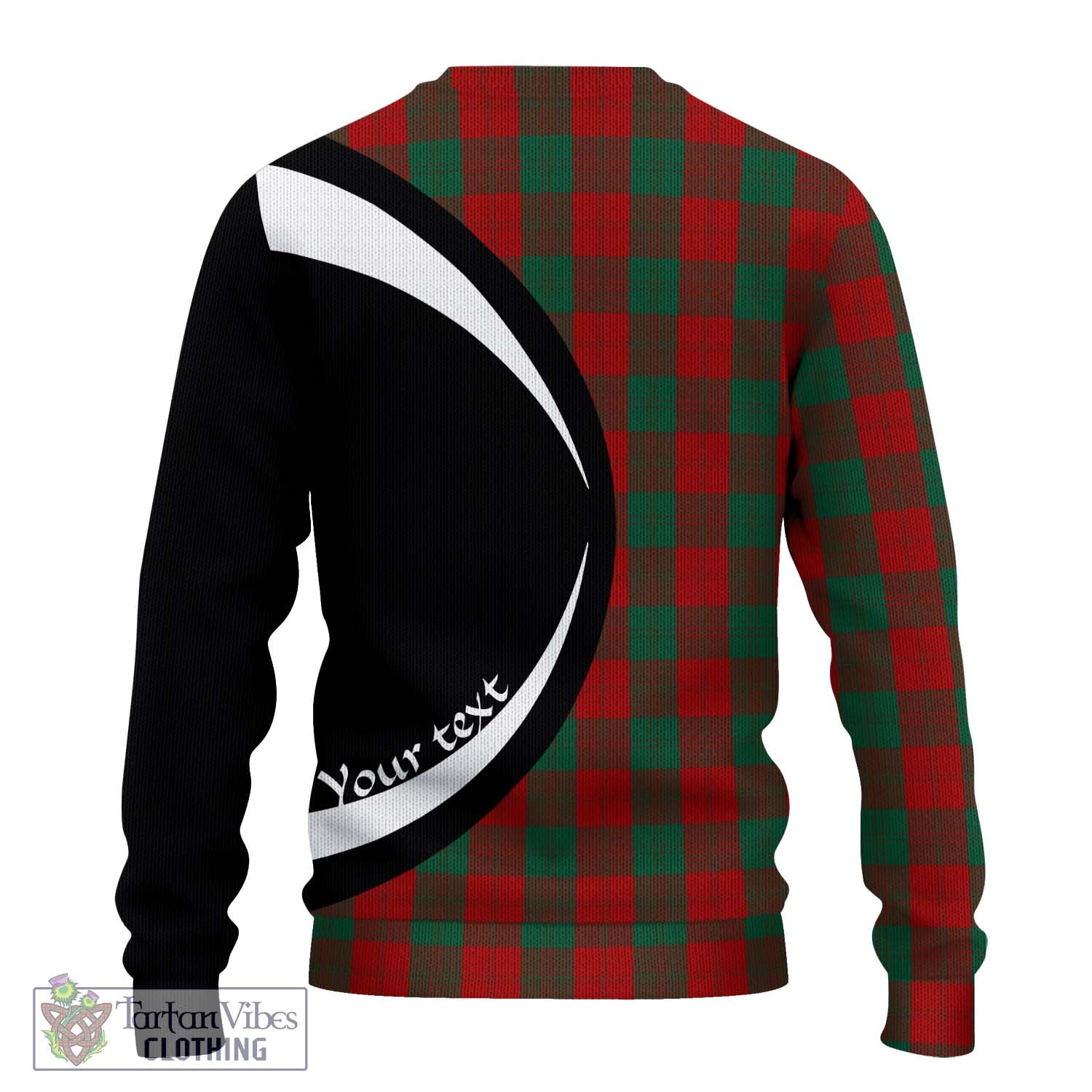 Erskine Tartan Ugly Sweater with Family Crest Circle Style - Tartan Vibes Clothing