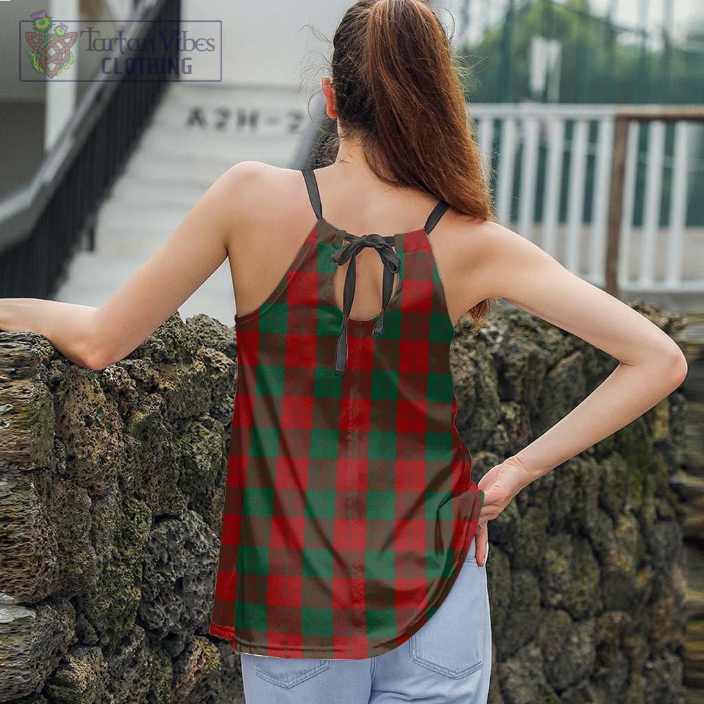 Tartan Vibes Clothing Erskine Tartan Loose Halter Neck Camisole