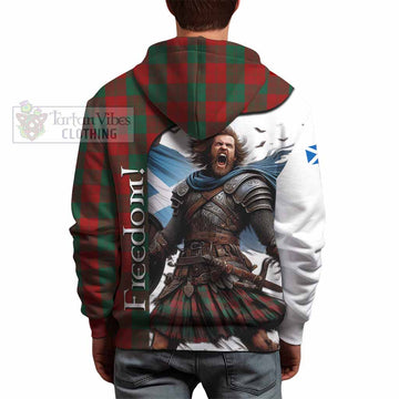 Erskine Crest Tartan Hoodie Inspired by the Freedom of Scottish Warrior