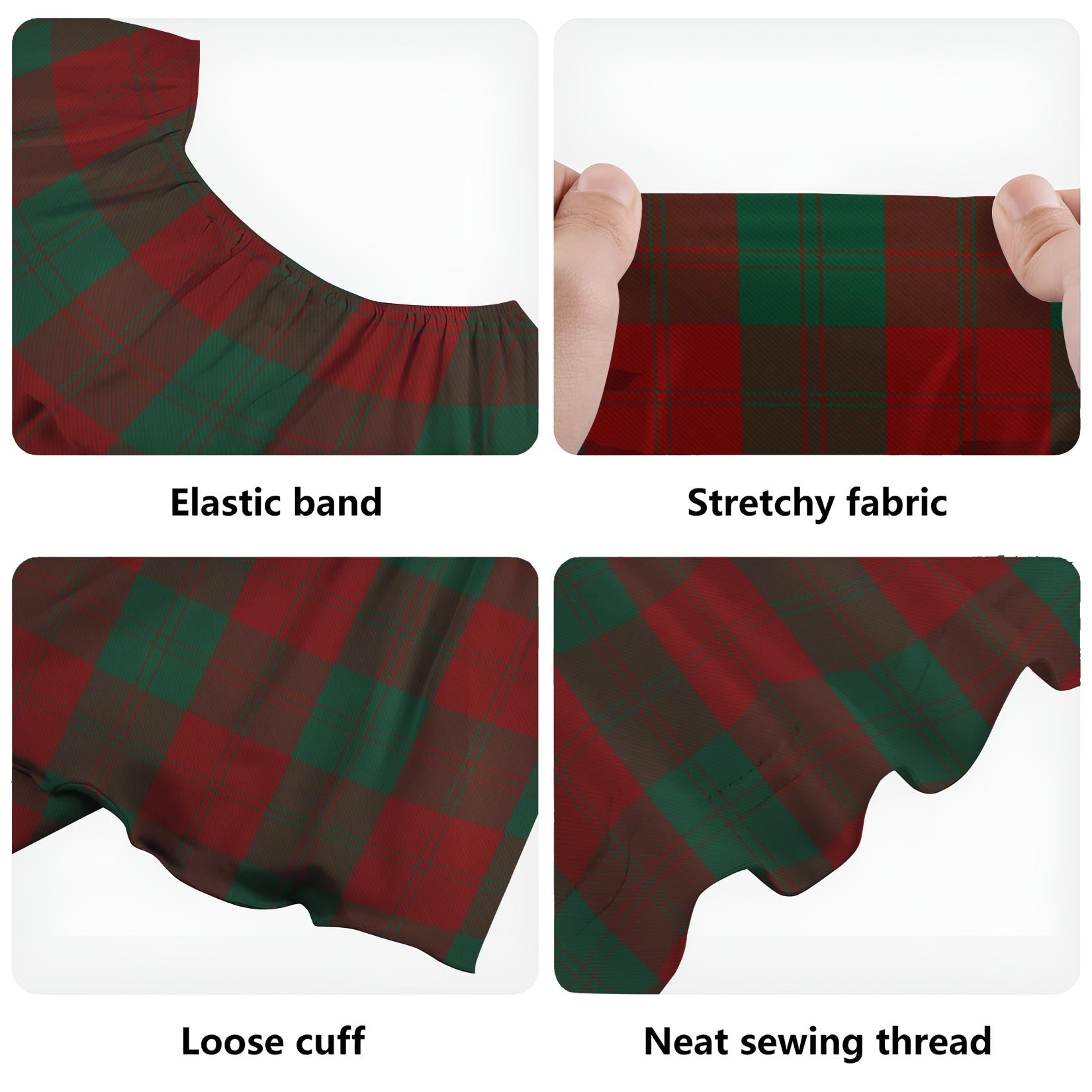 Erskine Tartan Off Shoulder Long Dress - Tartanvibesclothing