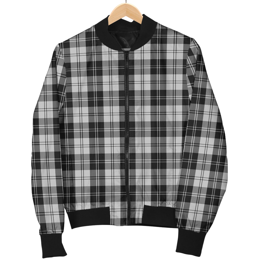 erskine-black-and-white-tartan-bomber-jacket