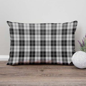 Erskine Black and White Tartan Pillow Cover