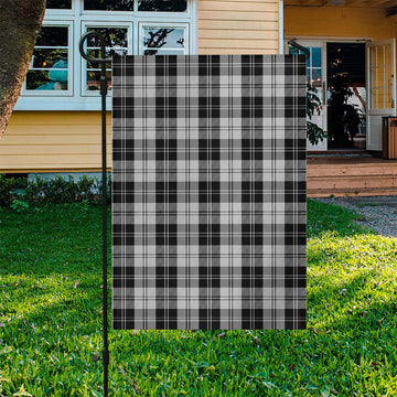 Erskine Black and White Tartan Flag