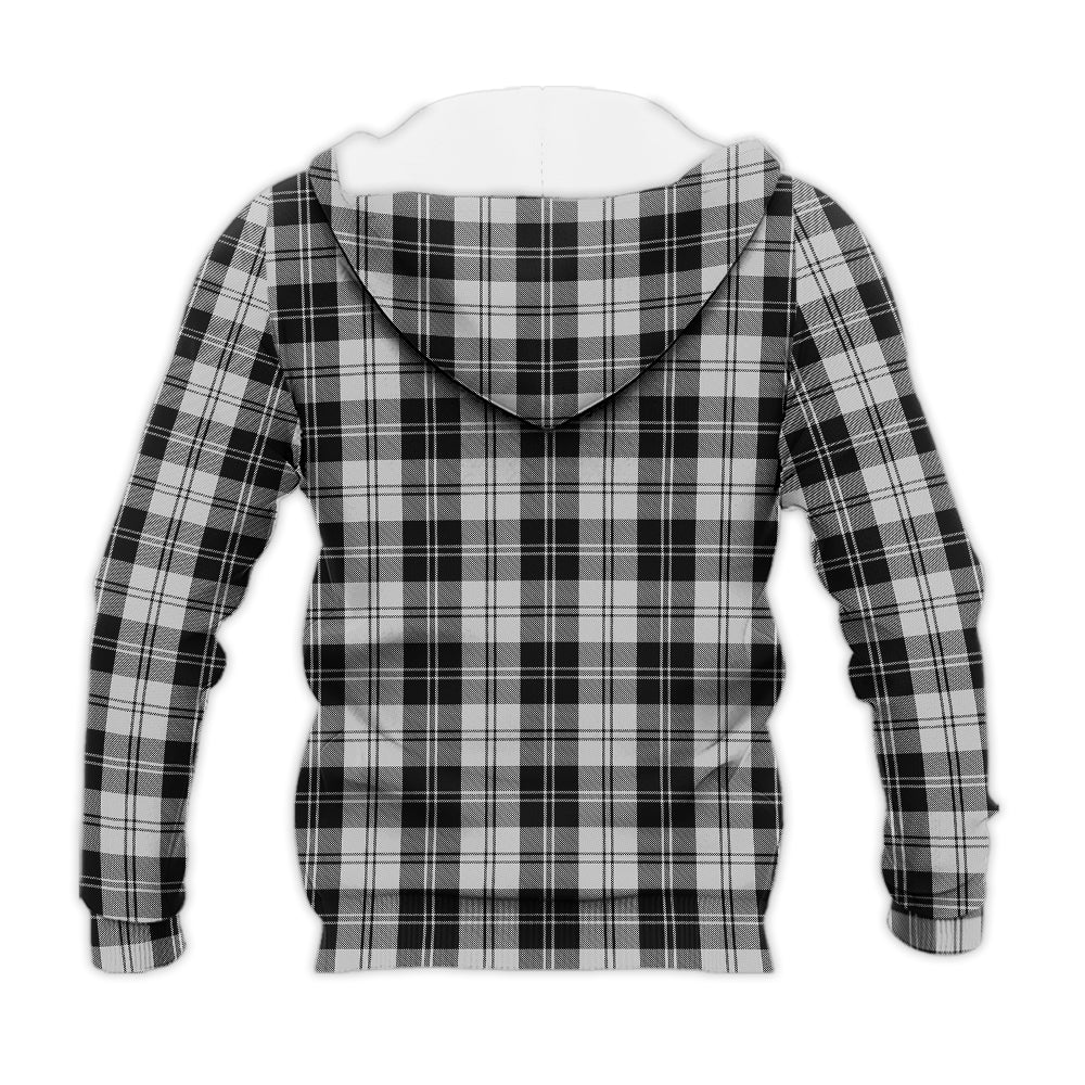 erskine-black-and-white-tartan-knitted-hoodie-with-family-crest