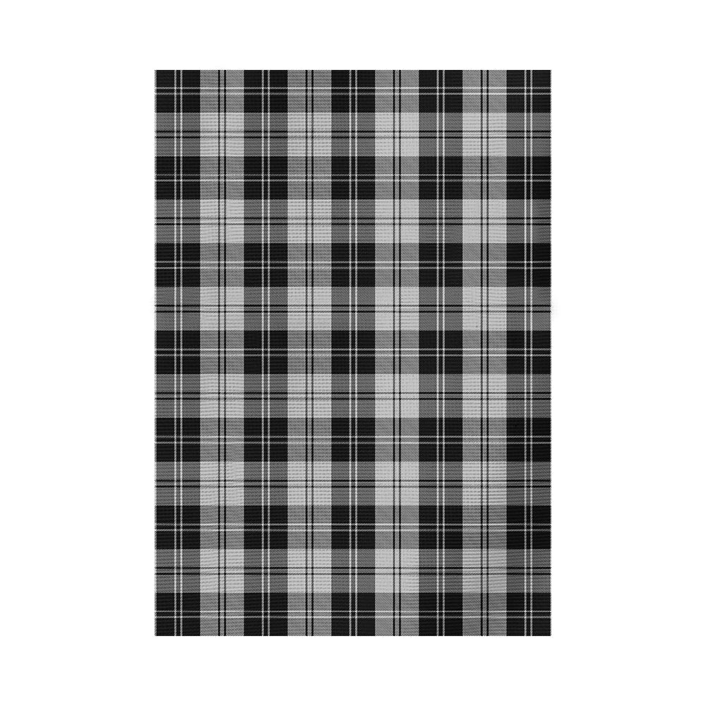 Erskine Black and White Tartan Flag - Tartan Vibes Clothing