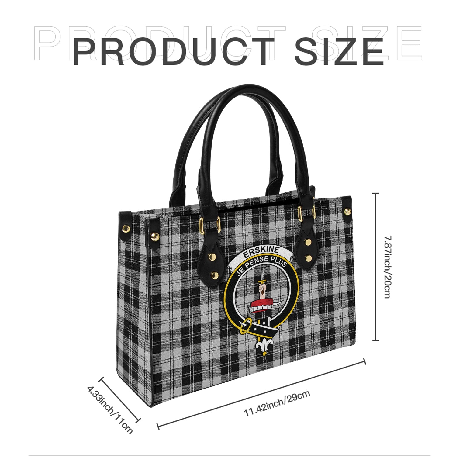 erskine-black-and-white-tartan-leather-bag-with-family-crest