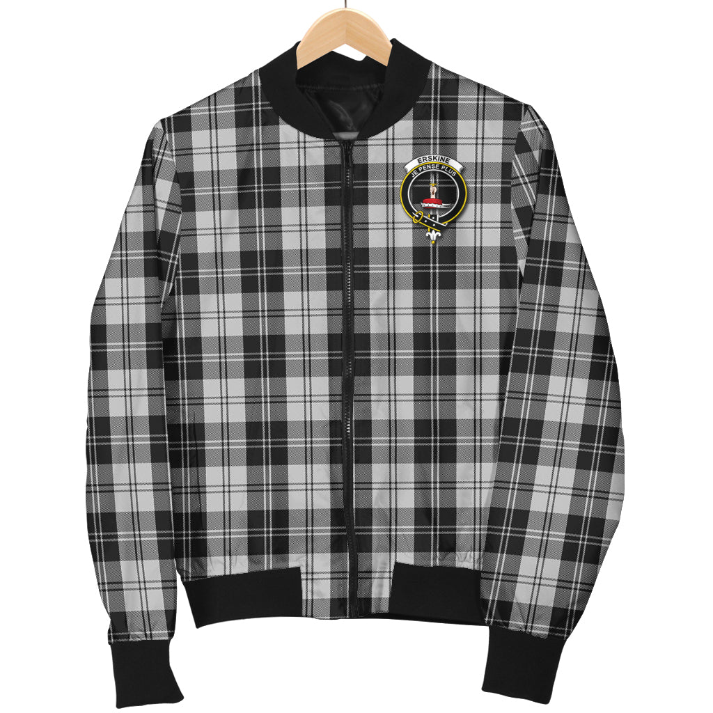 erskine-black-and-white-tartan-bomber-jacket-with-family-crest