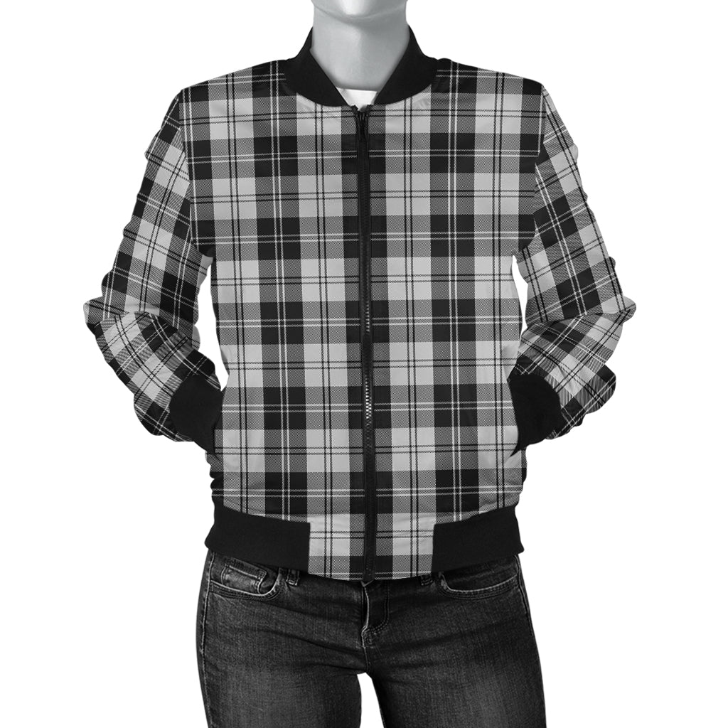 erskine-black-and-white-tartan-bomber-jacket