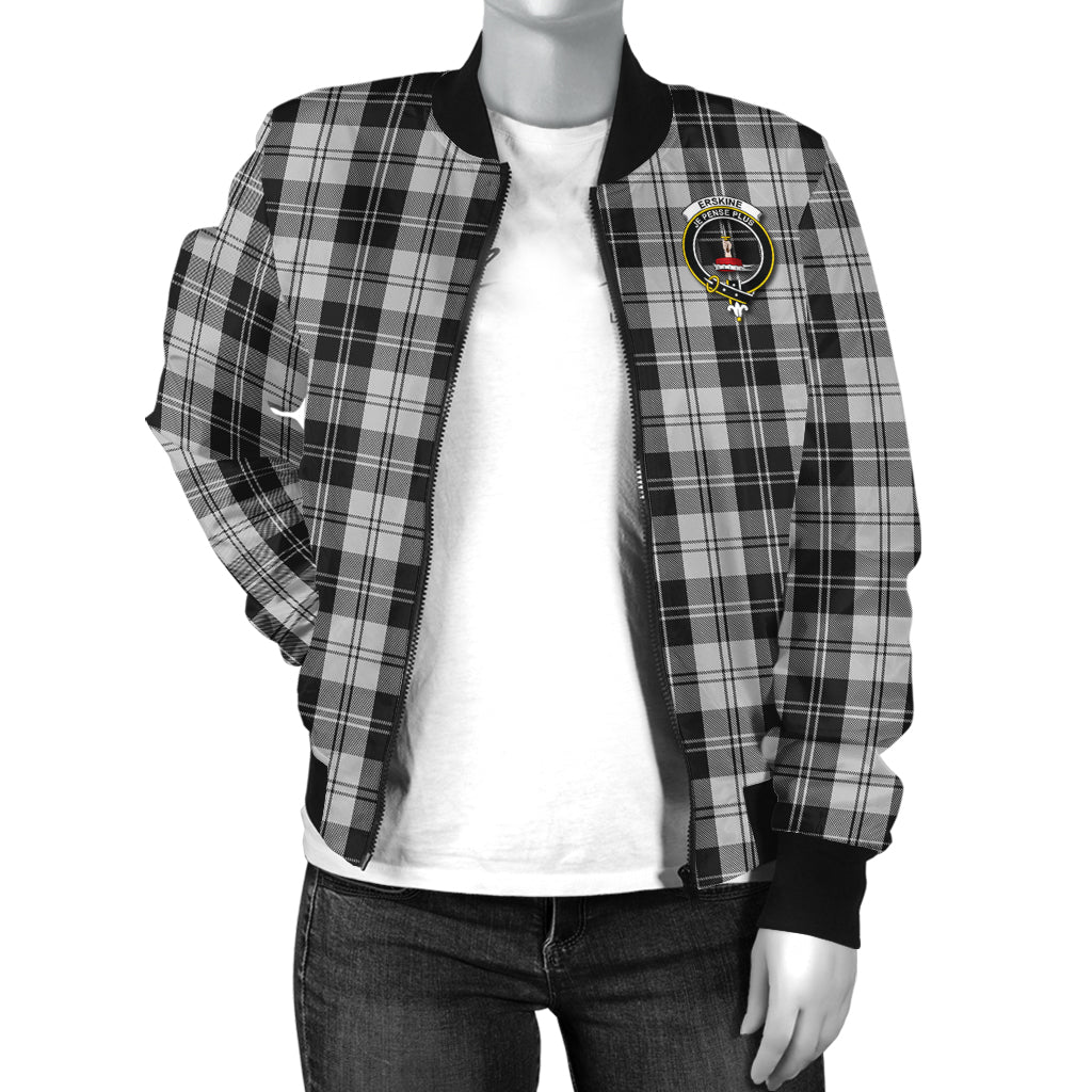 erskine-black-and-white-tartan-bomber-jacket-with-family-crest