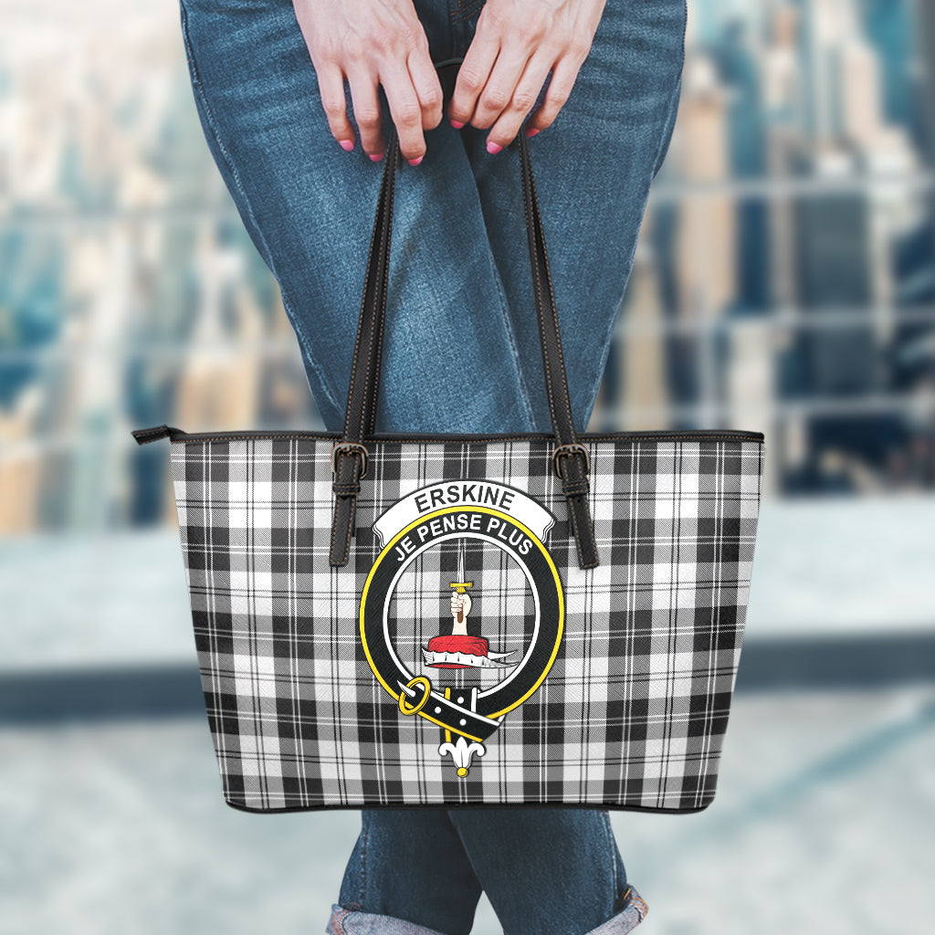 erskine-black-and-white-tartan-leather-tote-bag-with-family-crest