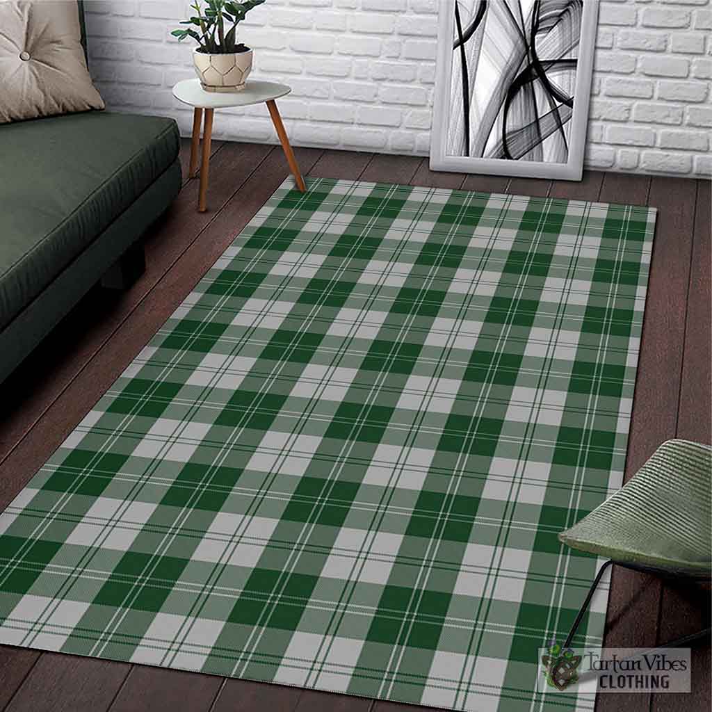 Tartan Vibes Clothing Erskine Green Tartan Area Rug