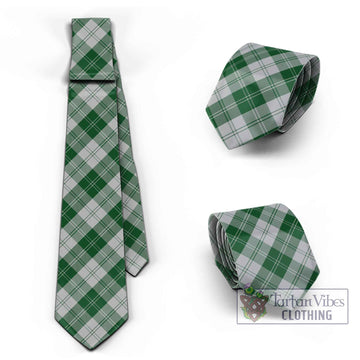 Erskine Green Tartan Classic Necktie Cross Style