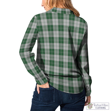 Erskine Green Tartan Women's Casual Shirt