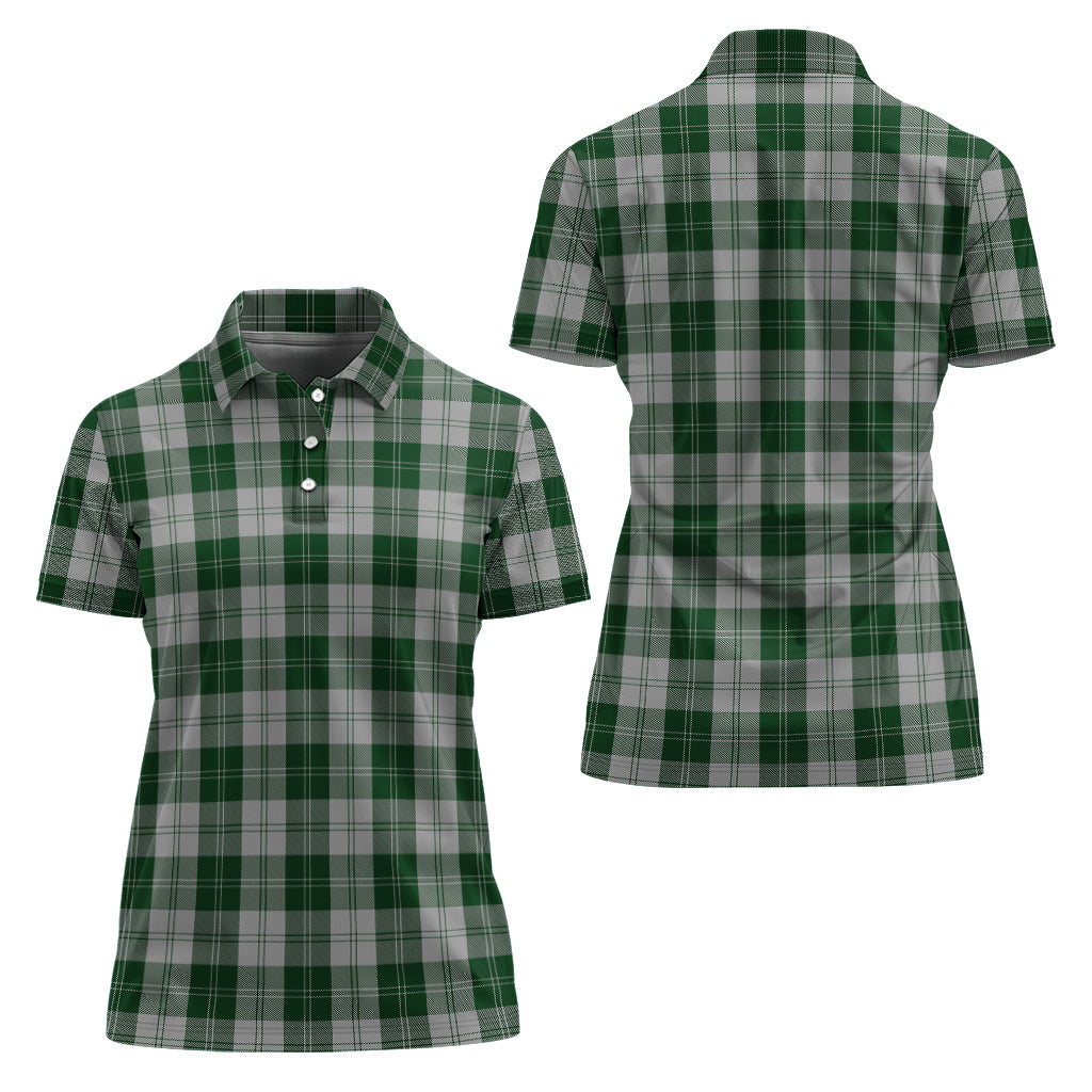 erskine-green-tartan-polo-shirt-for-women