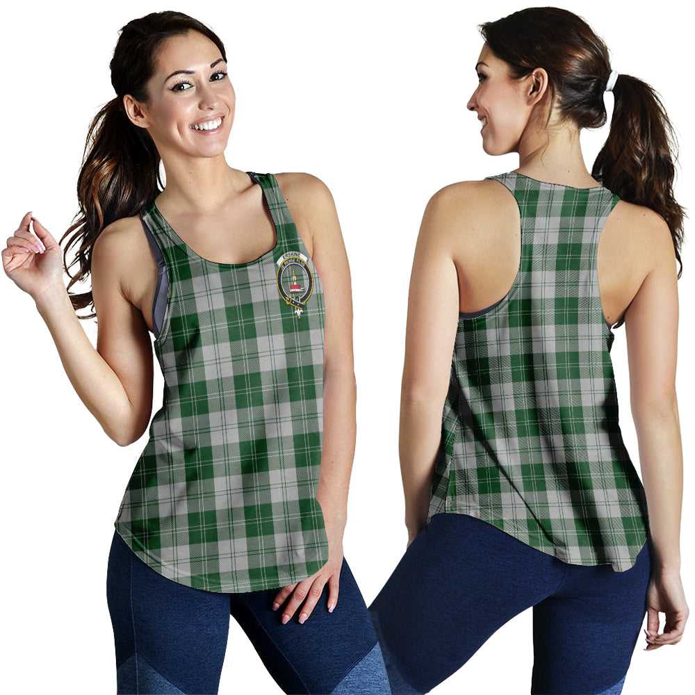 erskine-green-tartan-women-racerback-tanks-with-family-crest