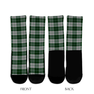 Erskine Green Tartan Crew Socks