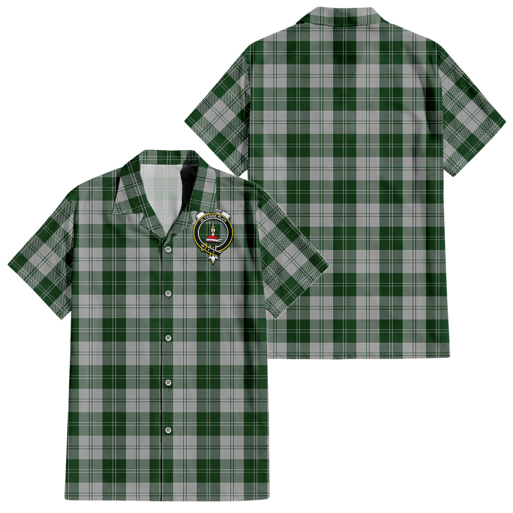 erskine-green-tartan-short-sleeve-button-down-shirt-with-family-crest