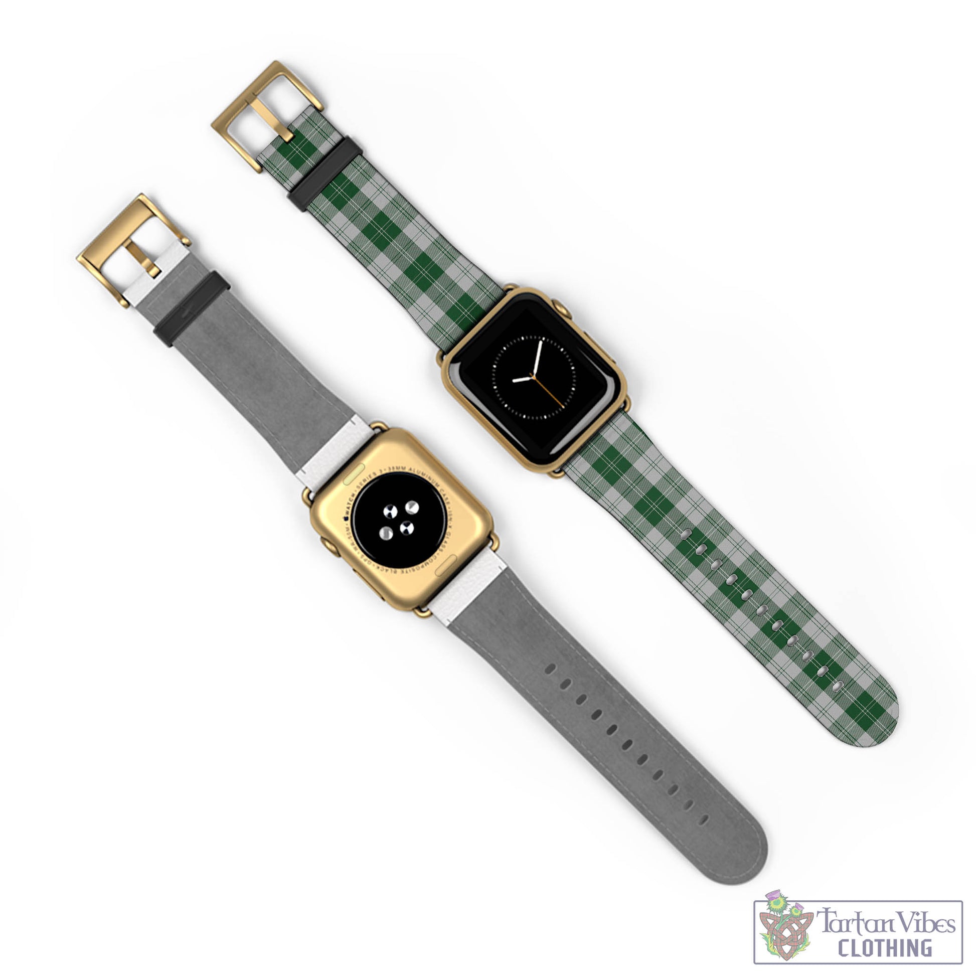 Tartan Vibes Clothing Erskine Green Tartan Watch Band