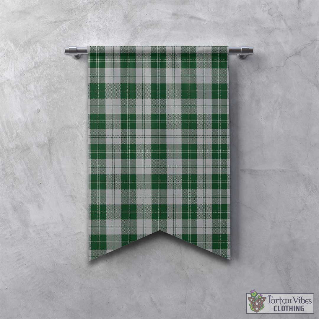 Tartan Vibes Clothing Erskine Green Tartan Gonfalon, Tartan Banner