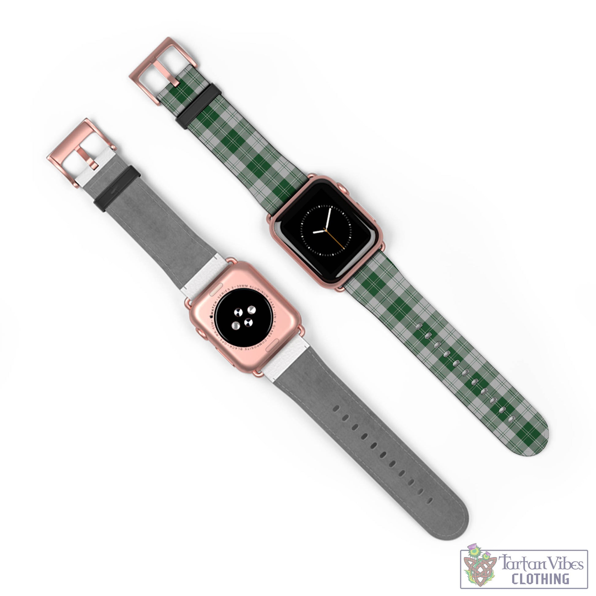 Tartan Vibes Clothing Erskine Green Tartan Watch Band