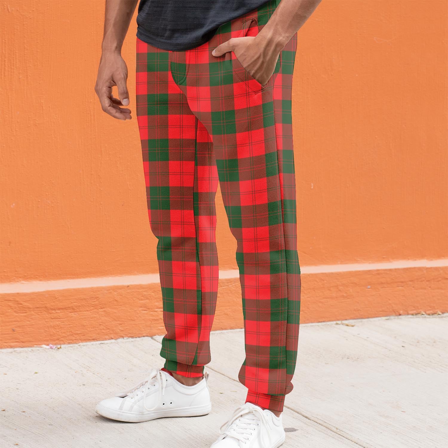 Erskine Modern Tartan Joggers Pants S - Tartan Vibes Clothing