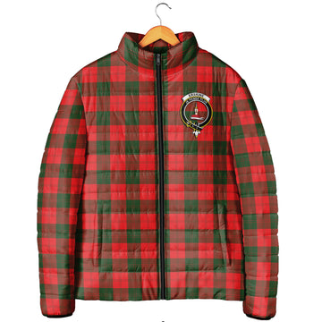 Erskine Modern Tartan Padded Jacket with Family Crest