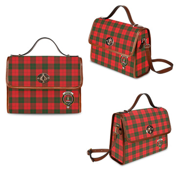 Erskine Modern Tartan Waterproof Canvas Bag with Family Crest