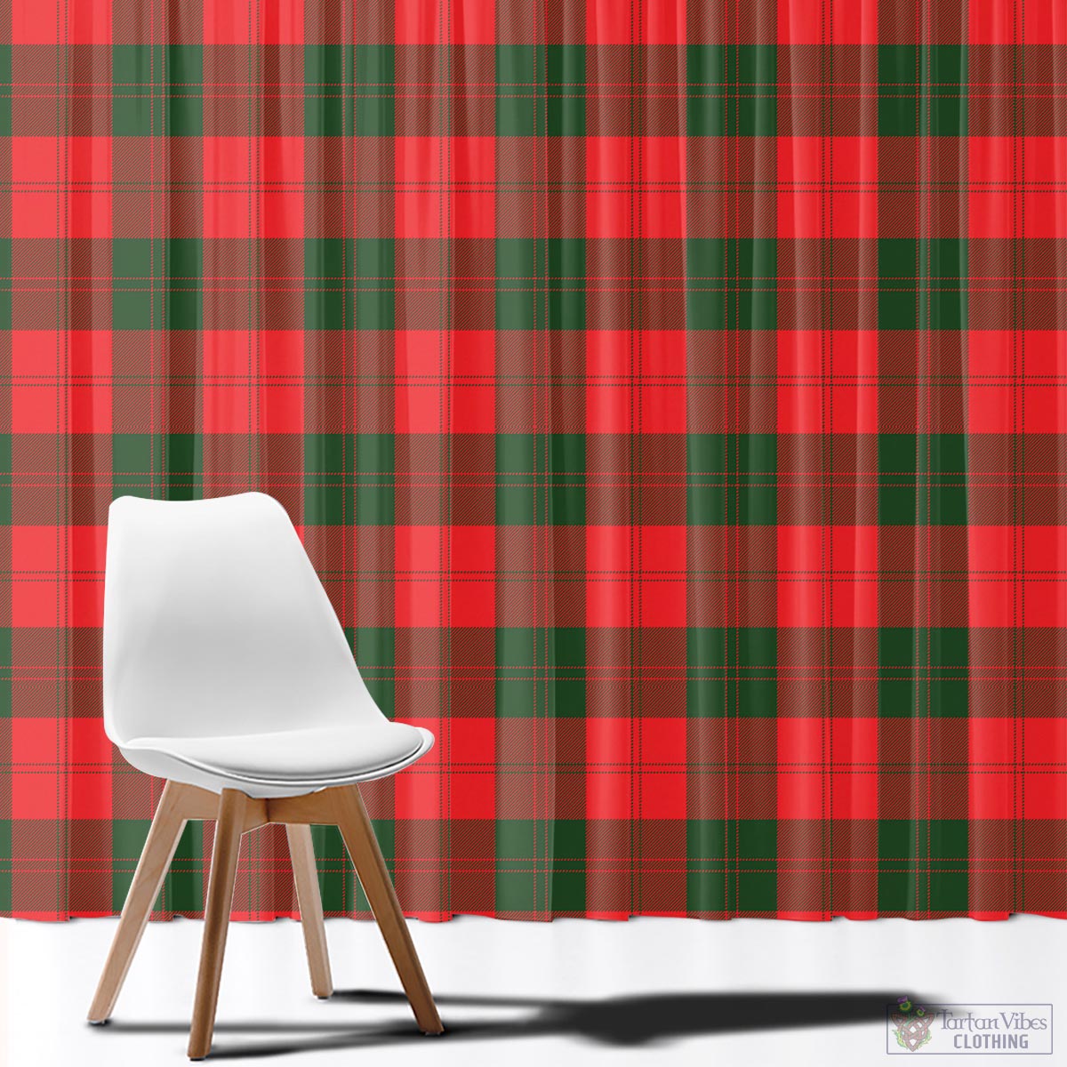 Erskine Modern Tartan Window Curtain