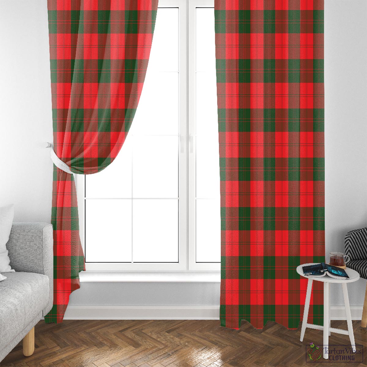 Erskine Modern Tartan Window Curtain