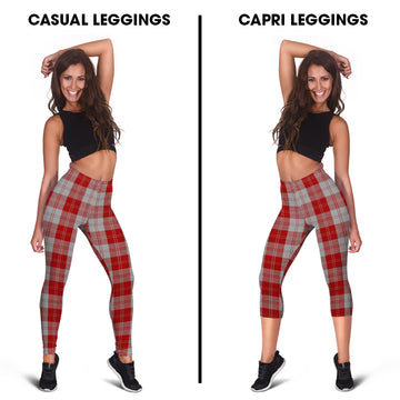 Erskine Red Tartan Womens Leggings