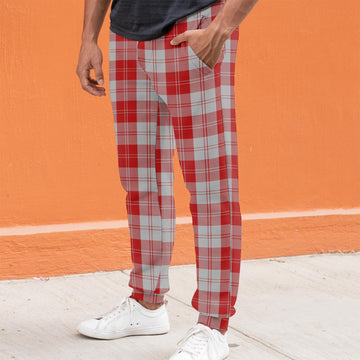 Erskine Red Tartan Joggers Pants