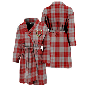 Erskine Red Tartan Bathrobe with Family Crest