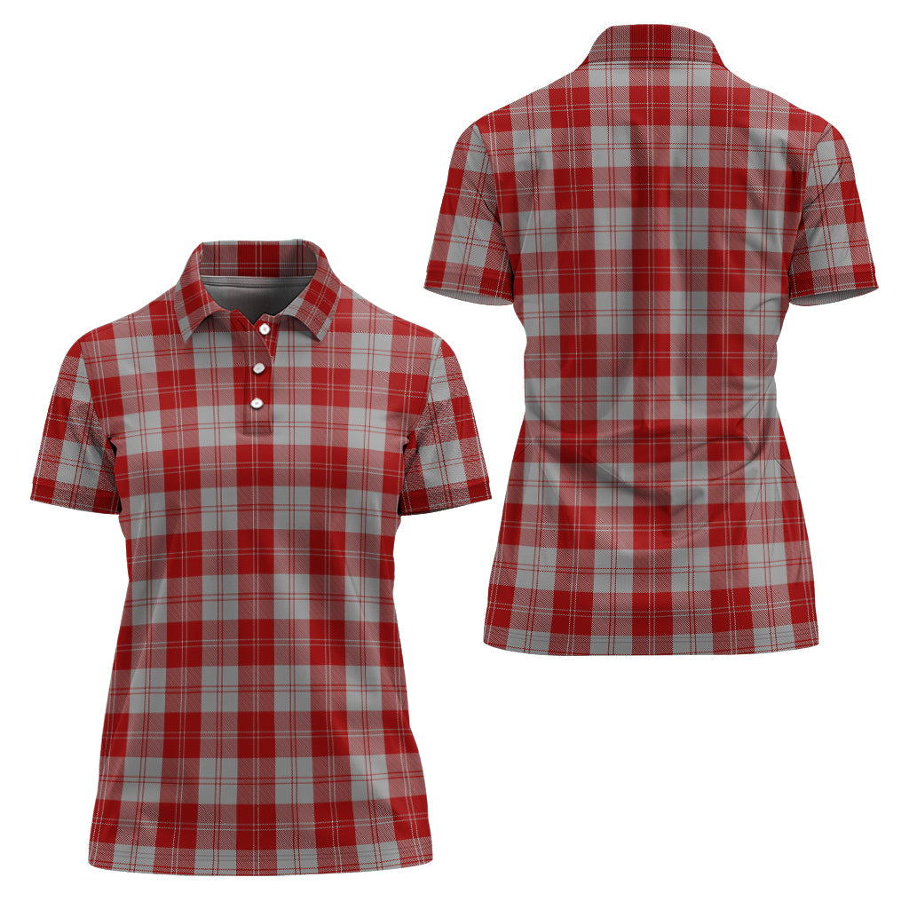 erskine-red-tartan-polo-shirt-for-women