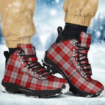 Erskine Red Tartan Alpine Boots