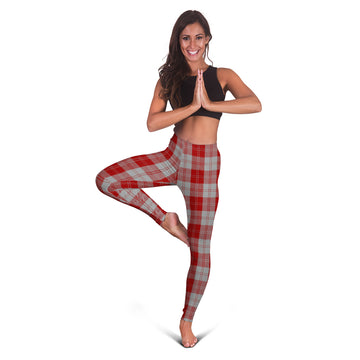 Erskine Red Tartan Womens Leggings