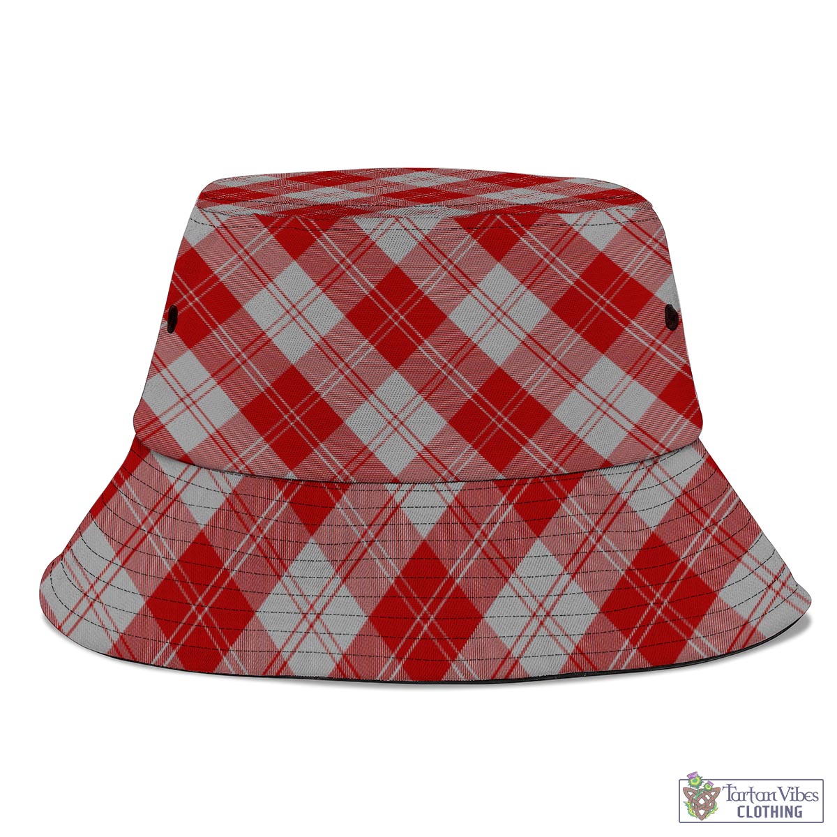 Tartan Vibes Clothing Erskine Red Tartan Bucket Hat