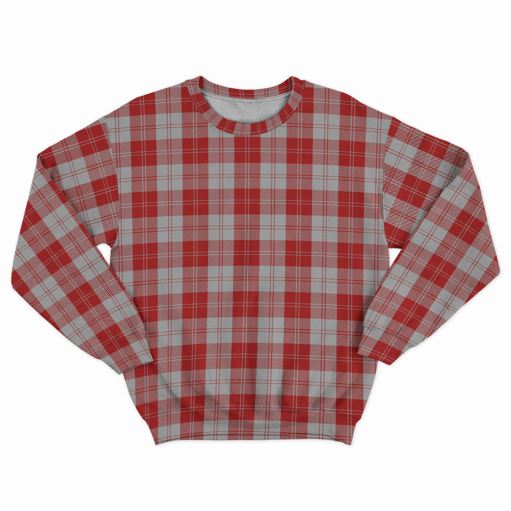 Erskine Red Tartan Sweatshirt - Tartan Vibes Clothing