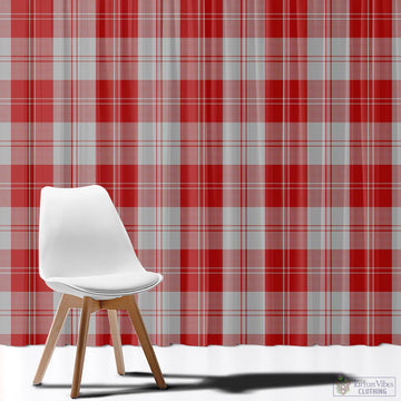 Erskine Red Tartan Window Curtain