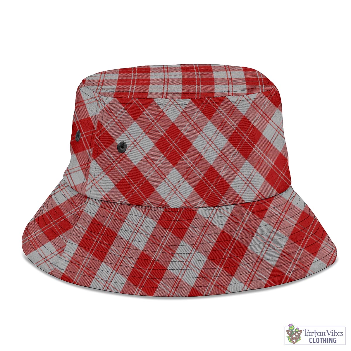 Tartan Vibes Clothing Erskine Red Tartan Bucket Hat