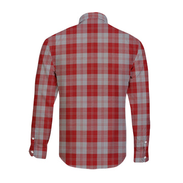 Erskine Red Tartan Long Sleeve Button Up Shirt