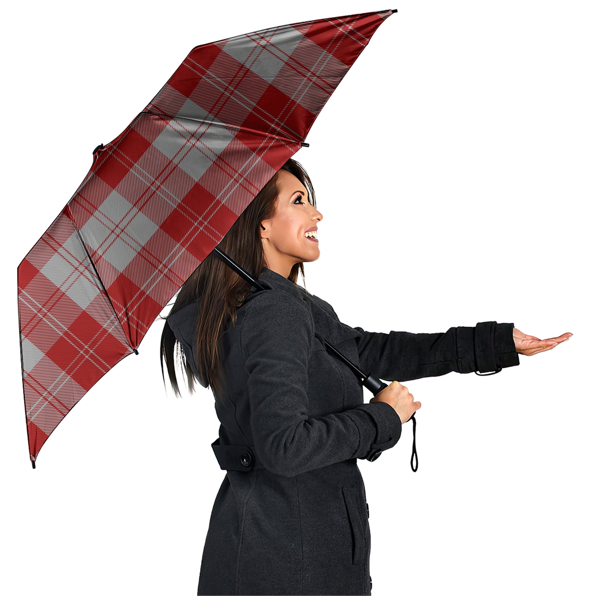 Erskine Red Tartan Umbrella - Tartanvibesclothing